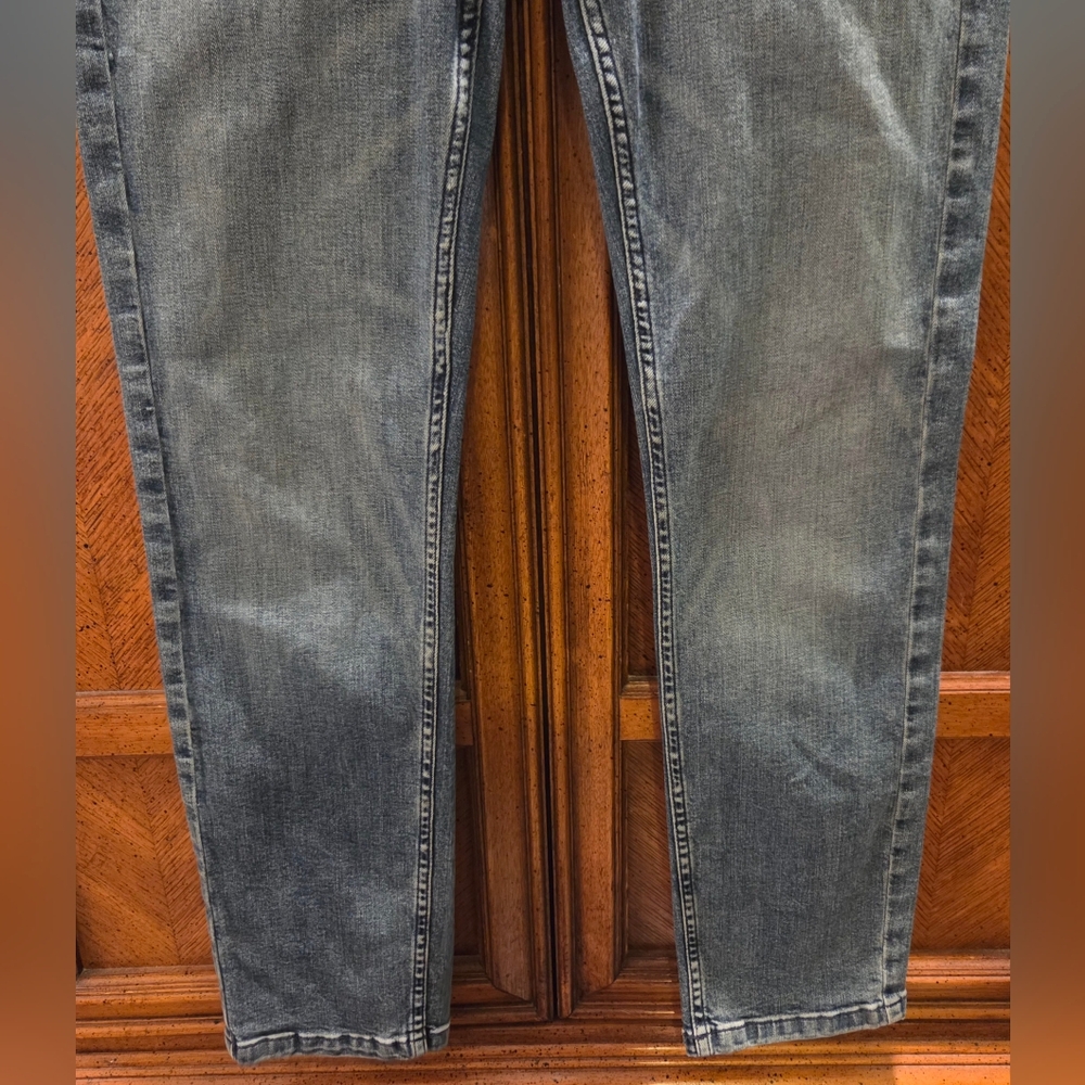 Y2K Calvin Klein "Slim Boyfriend" Low-Rise Straight Leg Jeans Size 6 - Picture 5 of 8